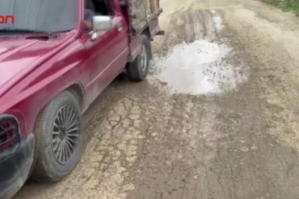 Bonagua exige urgente construcción de su carretera.
