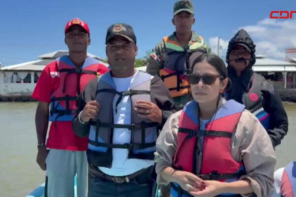 Búsqueda intensiva por niño desaparecido en el río Yaque del Norte.
