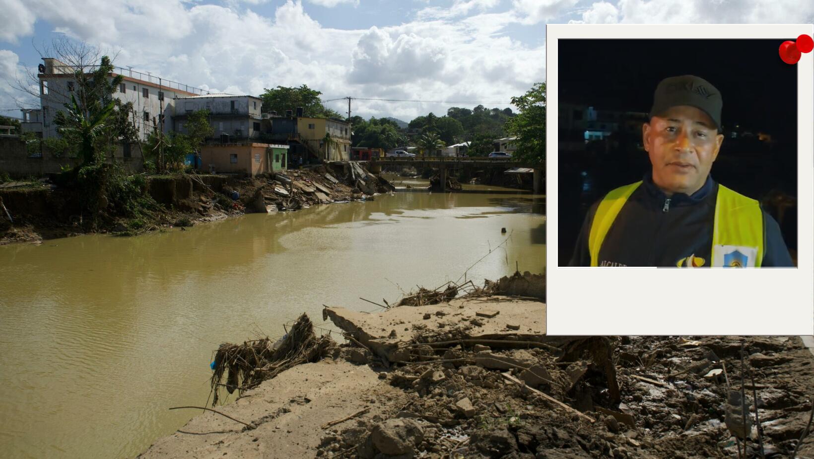 Crecida de río
