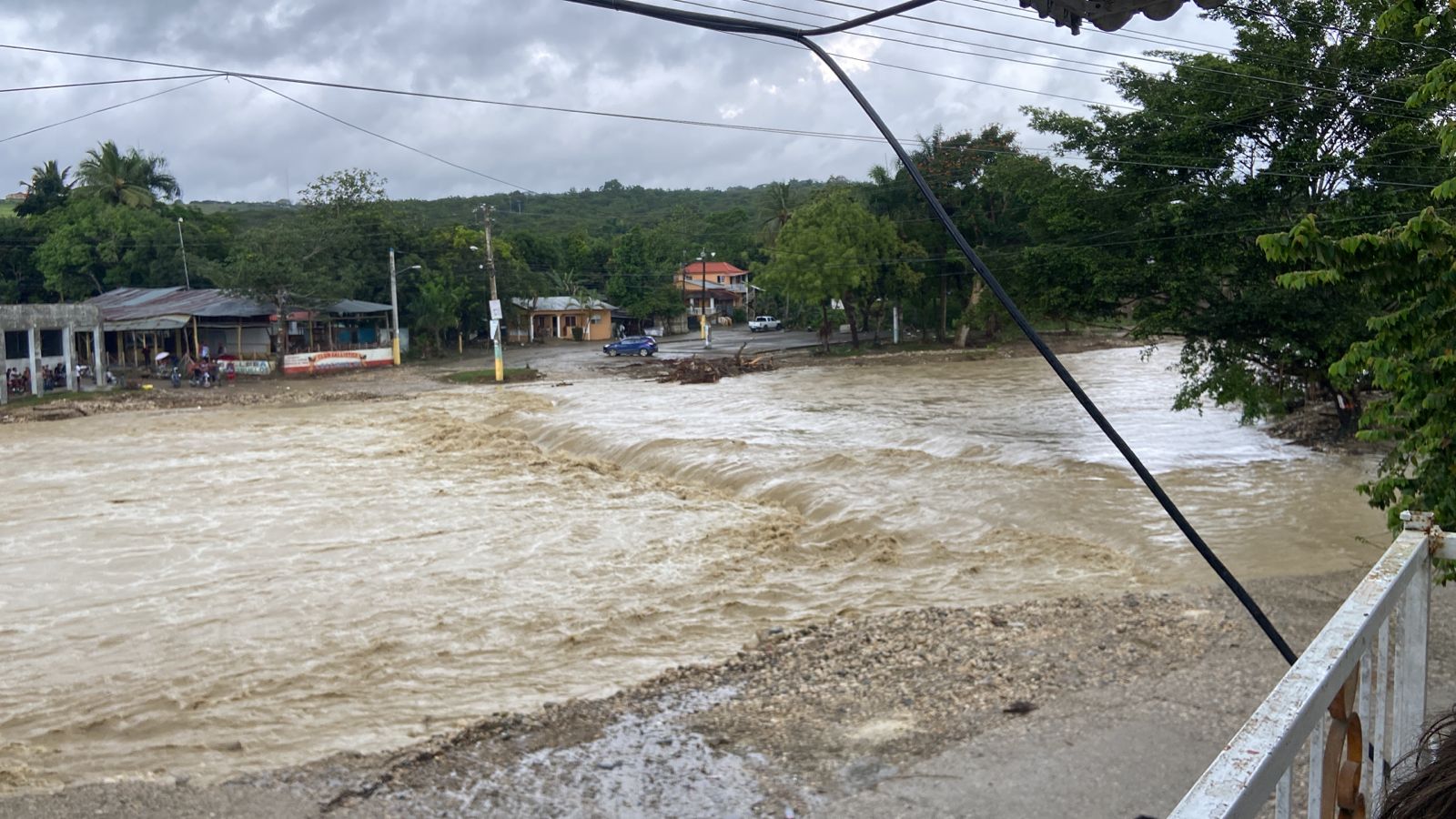 Crecida del río Camú