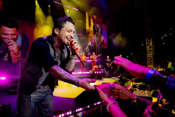 Christian Nodal, artista mexicano.