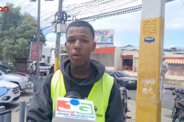 Brandy Rosario, motoconchista que se vio envuelto en conflicto con otro.