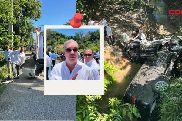 Heridos de avanzada presidencial están estables tras accidente.
