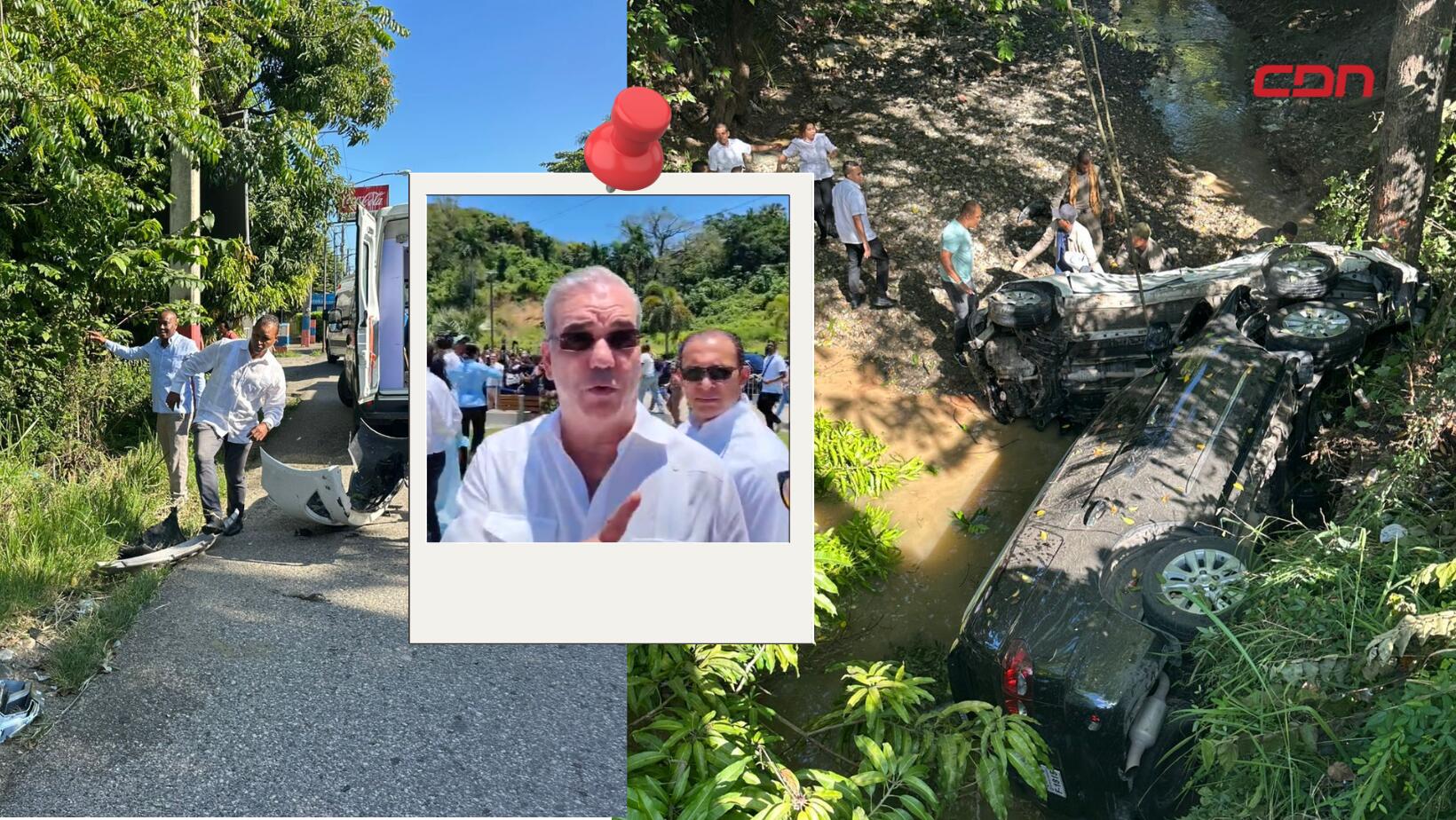 avanzada presidencial accidente
