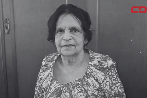 Estela Josefina Echavarría Disla, madre del ministro de Energía y Minas, Joel Santos. Foto: Fuente Externa 