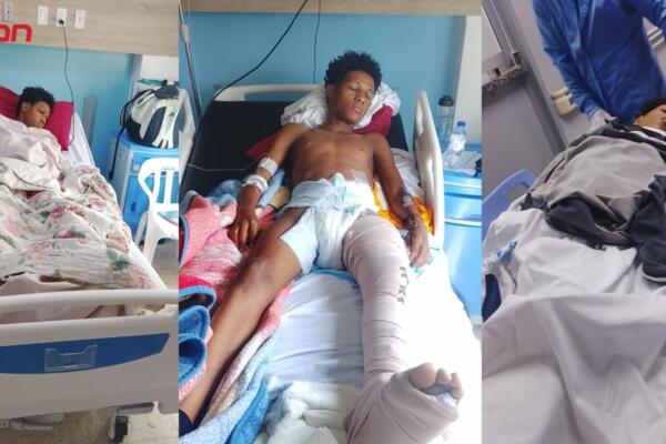 Adolescente herido en Manoguayabo necesita cirugía urgente.

