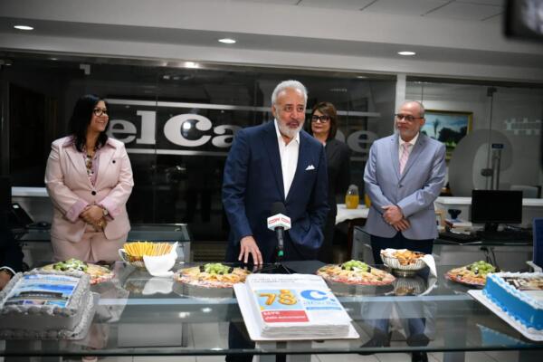 Félix M. García, vicepresidente de Multimedios del Caribe. FOTO: Jhonny Rotestan / EL CARIBE