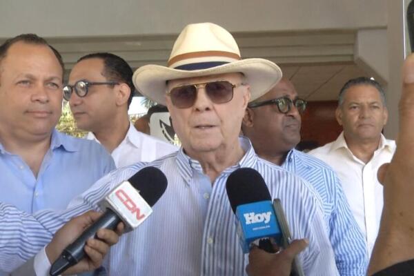 Hipólito Mejía, expresidente de la República. FOTO: CDN