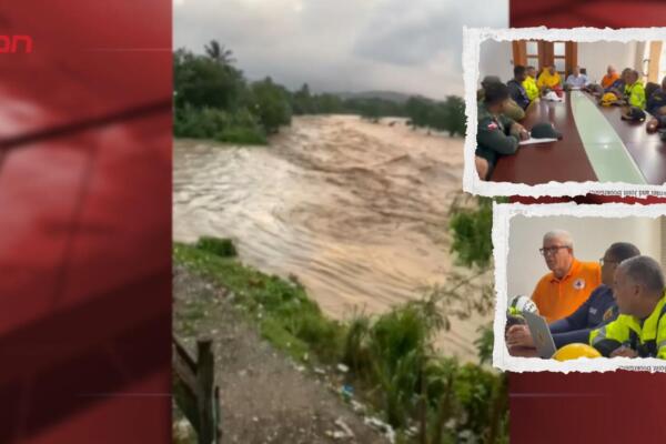 Autoridades y organismos de socorro se mantienen en vigilancia permanente tras las lluvias que han dejado daños y víctimas en San Cristóbal.
