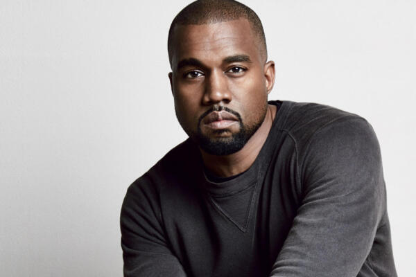 Kanye West, rapero estadounidense.