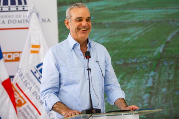Luis Abinader, presidente de la República. 