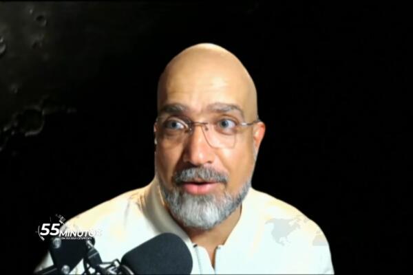 Manuel Grullón, académico y expresidente de la Sociedad Astronómica Dominicana (Astrodom). 