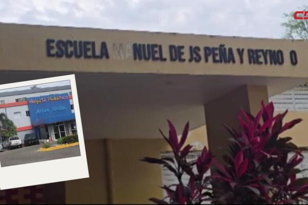 El menor permanece en recuperación en el Hospital Arturo Grullón tras sufrir una caída desde el techo de su centro educativo.
