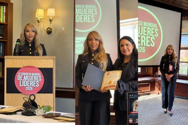 Jennifer Rosario, la dominicana que brilla en Boston, participa en el VI Congreso Mundial de Mujeres Líderes en la Universidad de Harvard