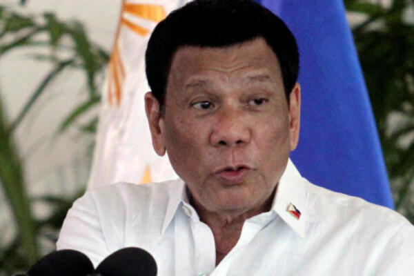  Rodrigo Duterte,  expresidente de Filipinas.