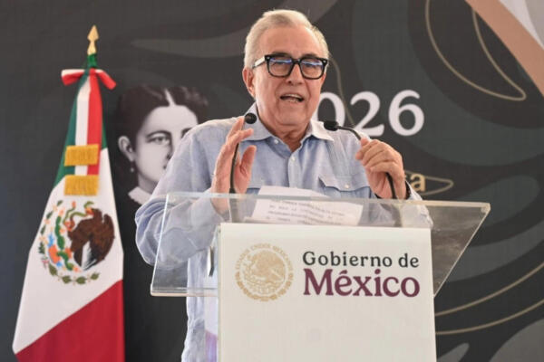Rubén Rocha Moya, gobernador del estado mexicano de Sinaloa.