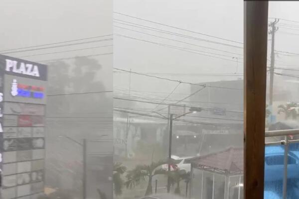 Tornados, ventarrones y lluvias golpean el Cibao
