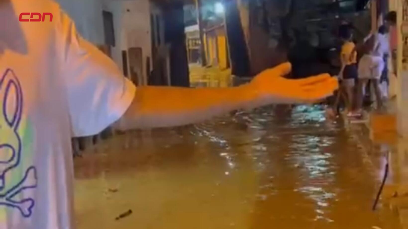 Inundaciones en Sánchez