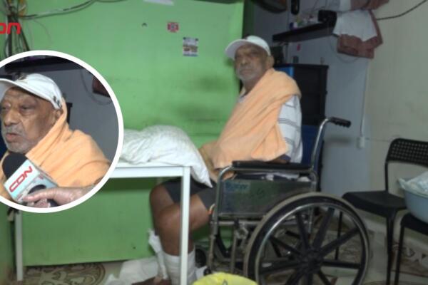 Asistencia y posible ingreso a centro para hombre de 85 años.
