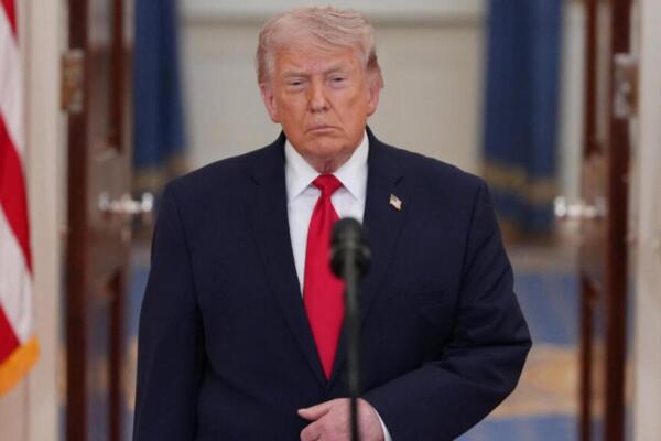 Donald Trump, presidente de los Estados Unidos. 