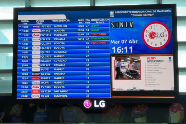 Llega a Venezuela primer vuelo de Iberia tras más de cuatro meses de suspensión