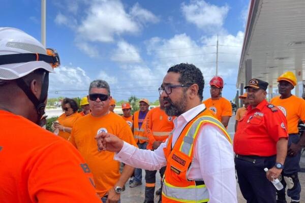 El director ejecutivo de la Defensa Civil Dominicana, Juan Salas.