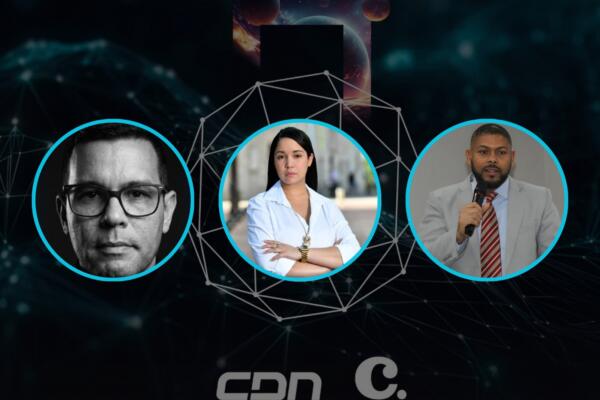 De Izq. a Der.: Andrés Tovar Zabaleta, Sue Helen Rodríguez y Eric Montilla