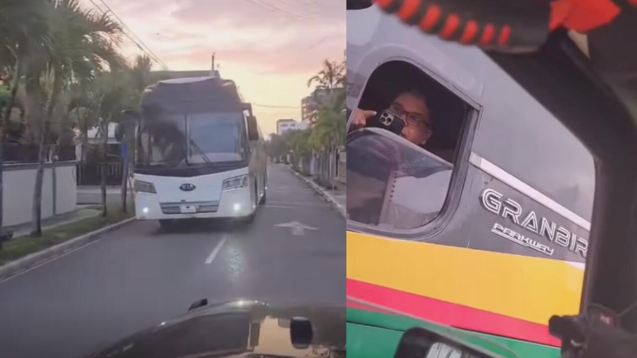 vía contraria