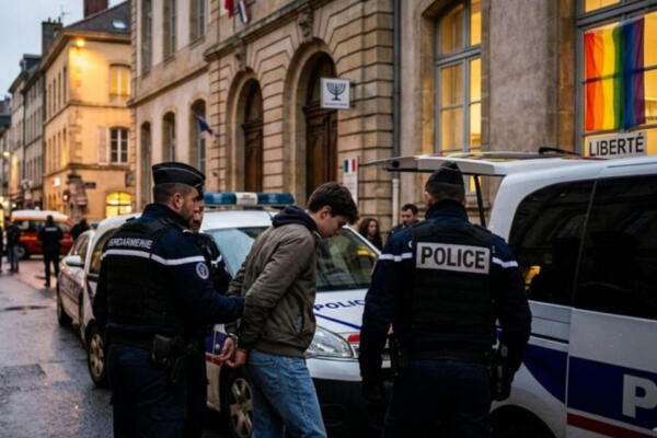 Detienen a un adolescente por presunto plan para atacar a las comunidades judía y LGTBI en Francia