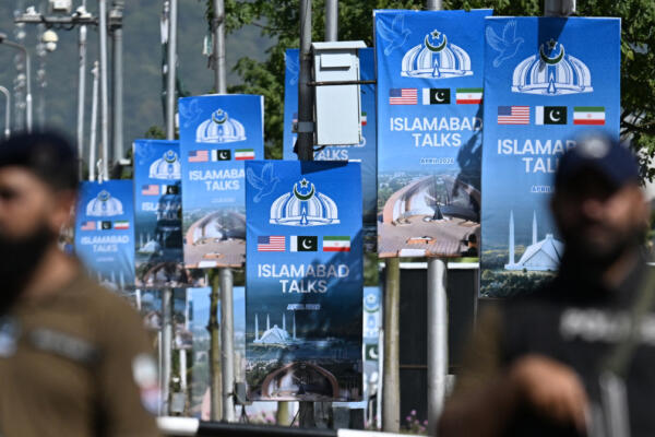 Islamabad es el escenario de las esperadas conversaciones de paz entre Estados Unidos e Irán 