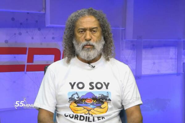 Ramón Ramos Valdez, conocido como “Padre Nino”, párroco de la parroquia Santa Rosa de Lima en Santiago.
