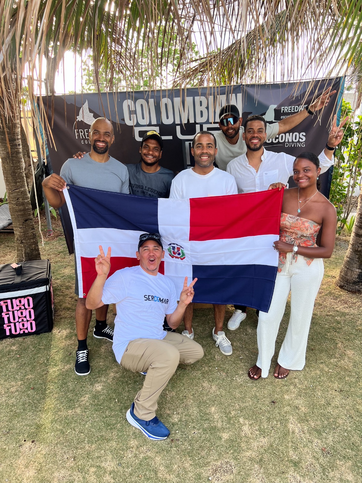 En esta jornada se marcaron los primeros récords nacionales de apnea de la República Dominicana.