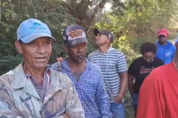 Comunidades de Dajabón se unieron en demanda de construcción de carretera en Clavellina