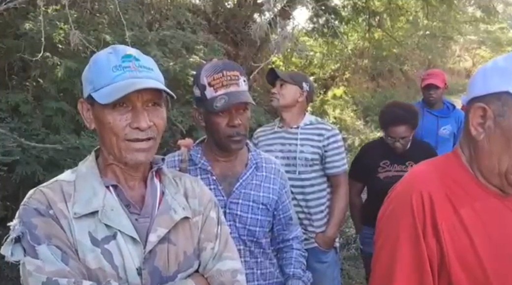 Comunidades de Dajabón se unieron en demanda de construcción de carretera en Clavellina