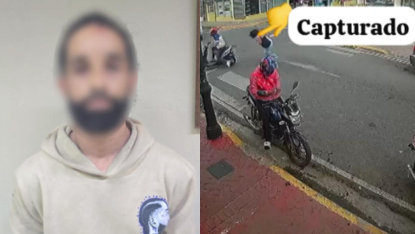 despojar a una joven de cadena de oro