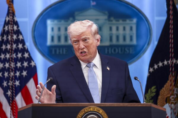Fotografía de archivo de Donald Trump. preidente de Estados Unidos. EFE/EPA/JIM LO SCALZO