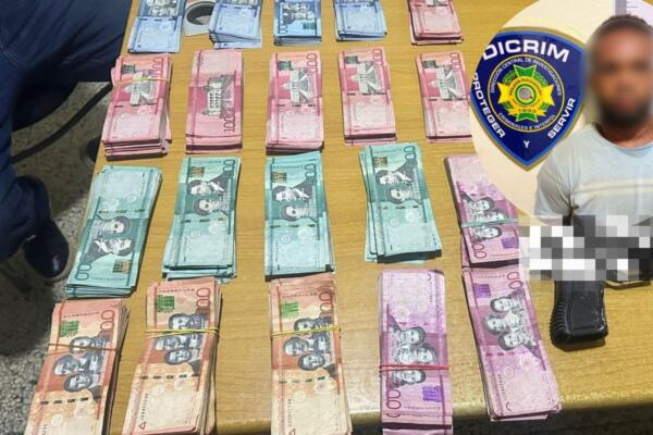 Policía Nacional recupera más de 600 mil pesos sustraído en Santiago