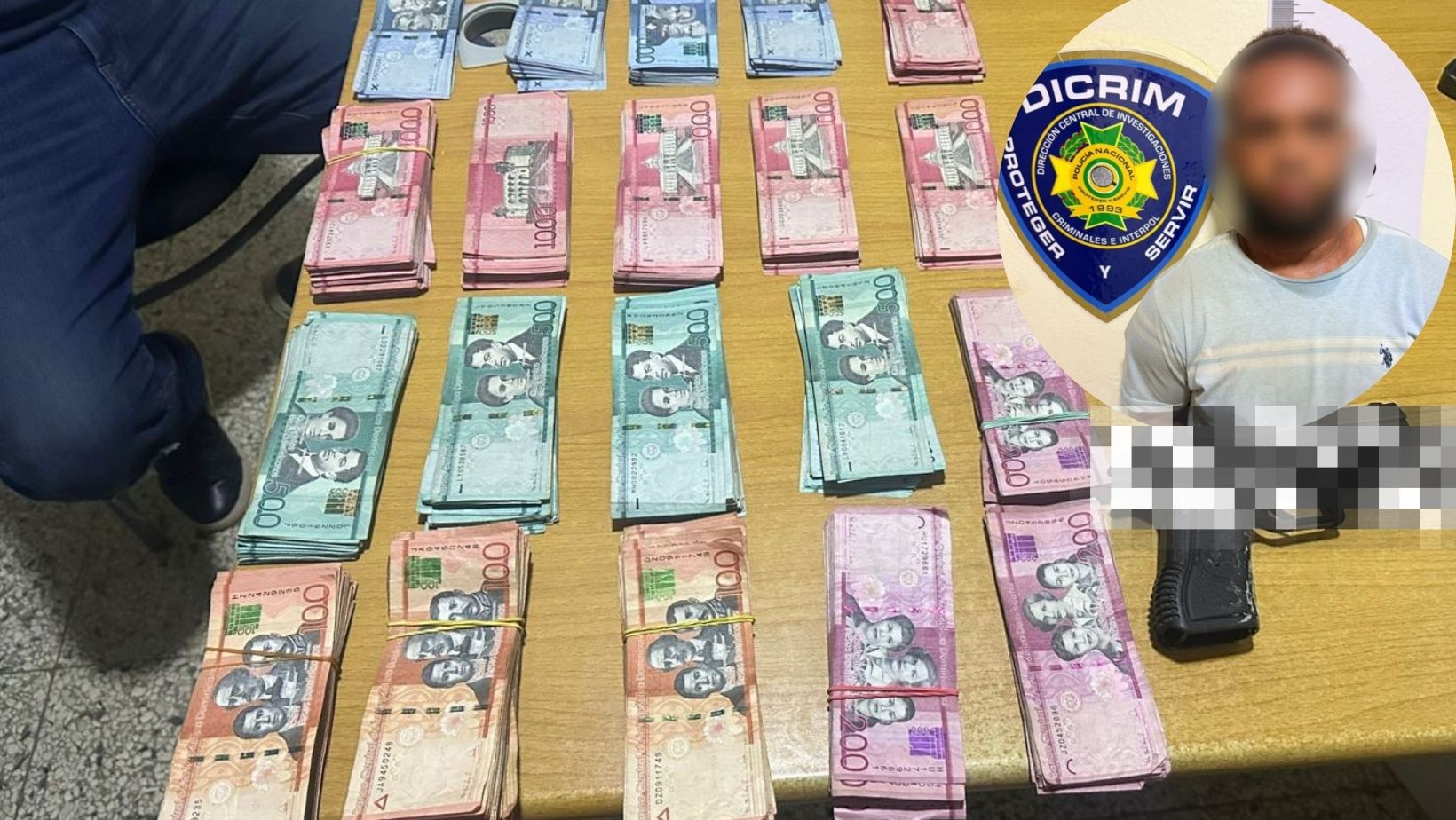 Policía Nacional recupera más de 600 mil pesos sustraído en Santiago