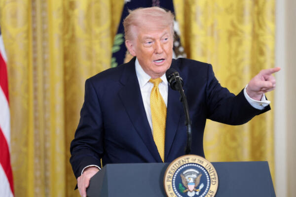  Donald Trump, presidente de Estados Unidos. 