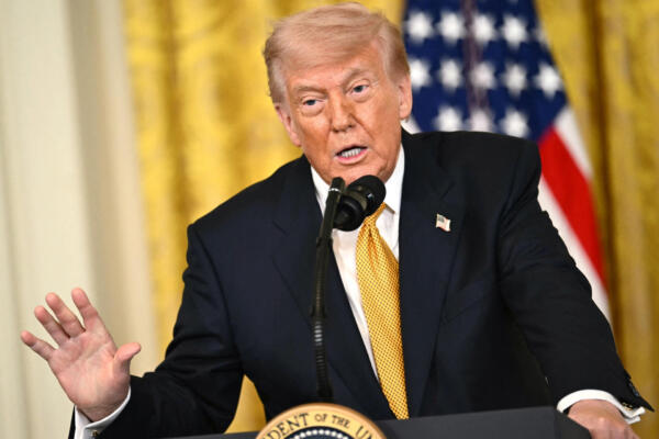 Donald Trump, presidente estadounidense. 