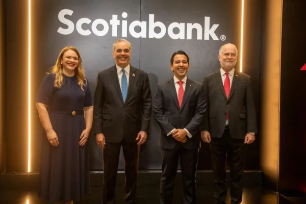 Scotiabank elige a RD como sede regional para operaciones en el Caribe y Centroamérica