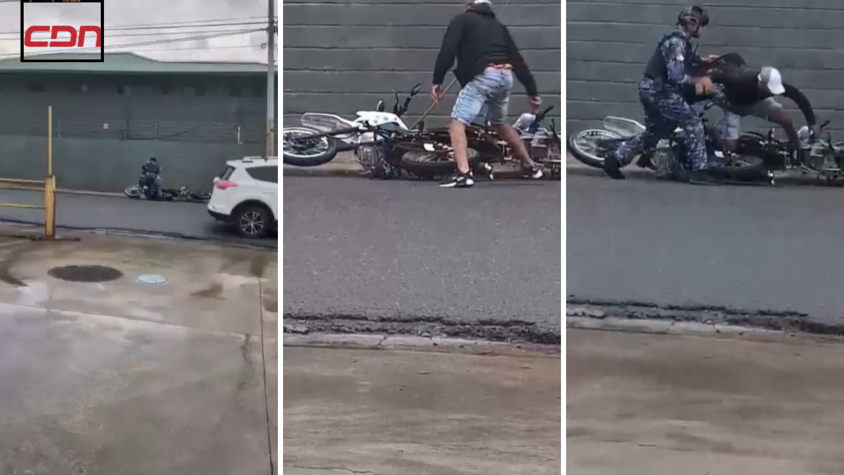 Persecución policial en Constanza deja un hombre herido de bala tras presunto ataque a agente