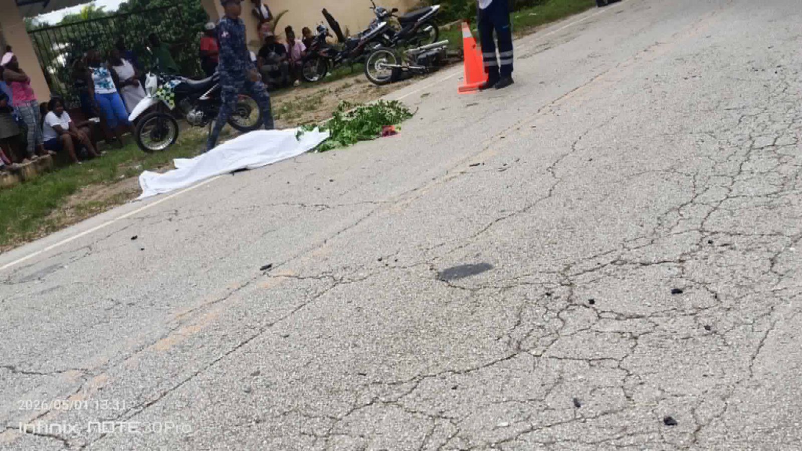 Hombre fallece en accidente