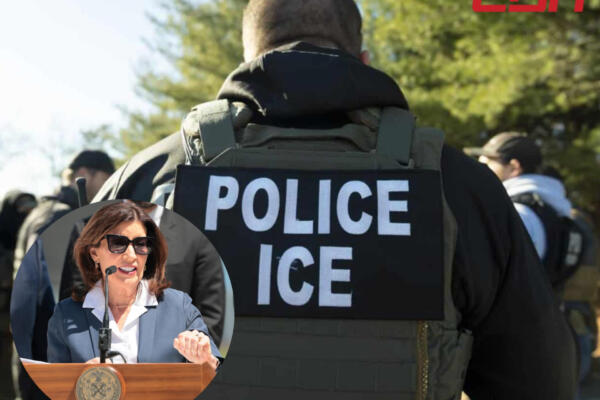 Gobernadora de Nueva York ordena a agentes de ICE actuar a rostro descubierto