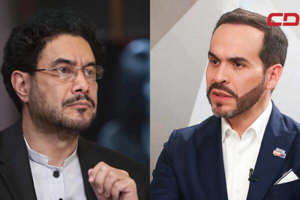 Iván Cepeda Castro y Abelardo de la Espriella. Foto: Fuente Externa
