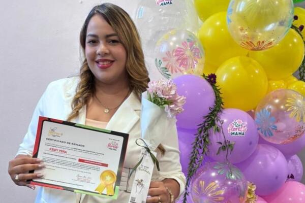 La creadora de contenido y activista social Keidy Peña, fundadora de la comunidad Madre Todo Terreno.