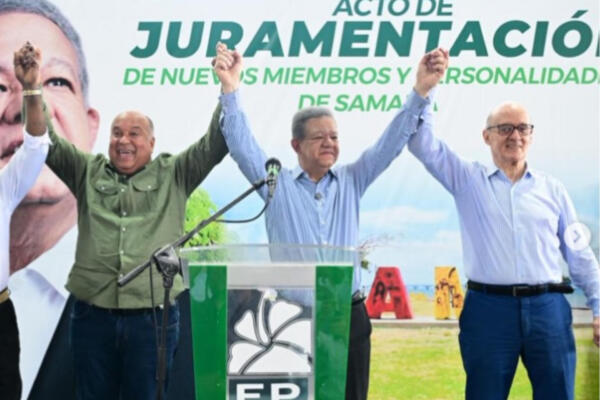 Leonel Fernández encabeza histórico acto en Samaná; unifica a principales liderazgos tradicionales en la Fuerza del Pueblo