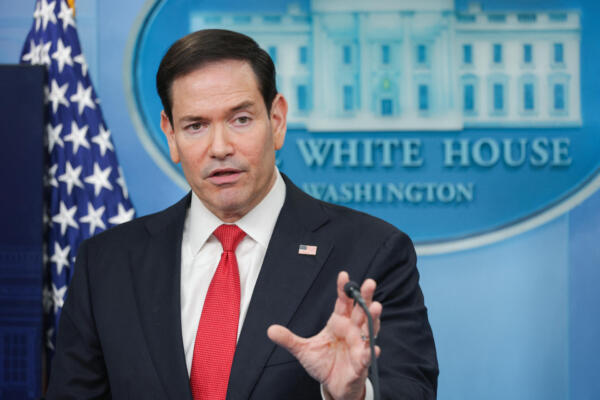 El secretario de Estado estadounidense, Marco Rubio.