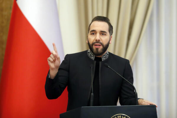 Foto de archivo del presidente de El Salvador, Nayib Bukele. EFE/ Rodrigo Sura