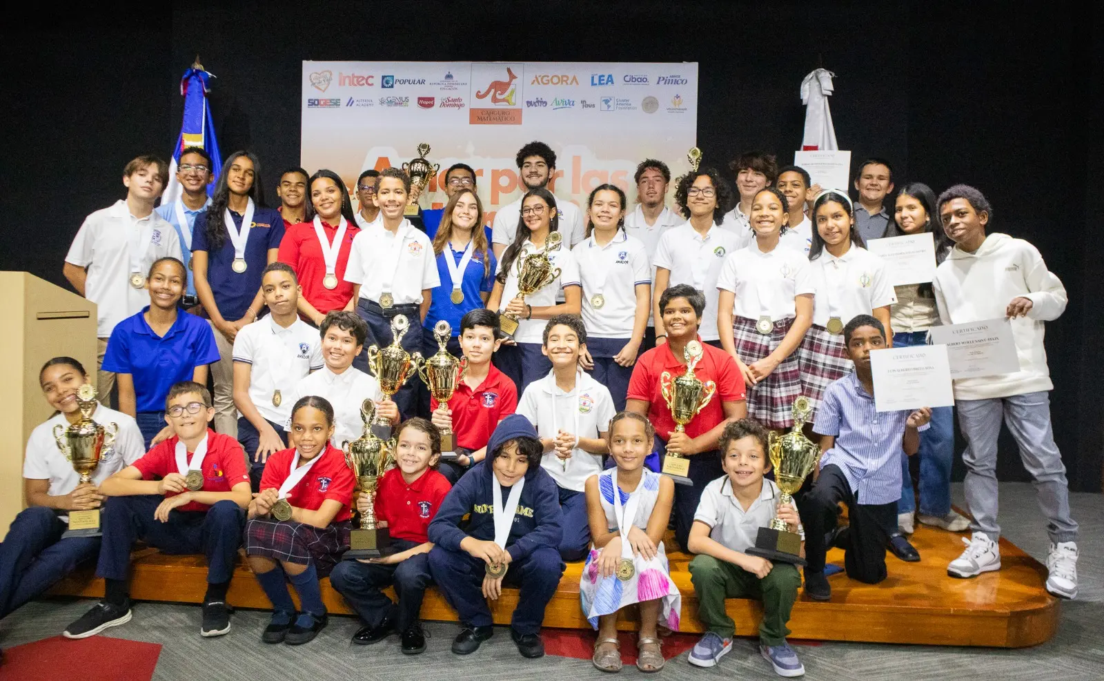 Concurso Internacional Canguro Matemático realiza premiación para romper con el miedo a las matemáticas